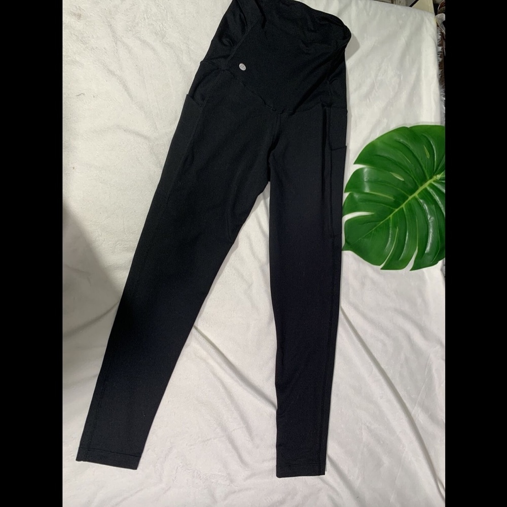 EUC Zella Live in‎ Pocket 7/8 Maternity Leggings - Picture 8 of 12
